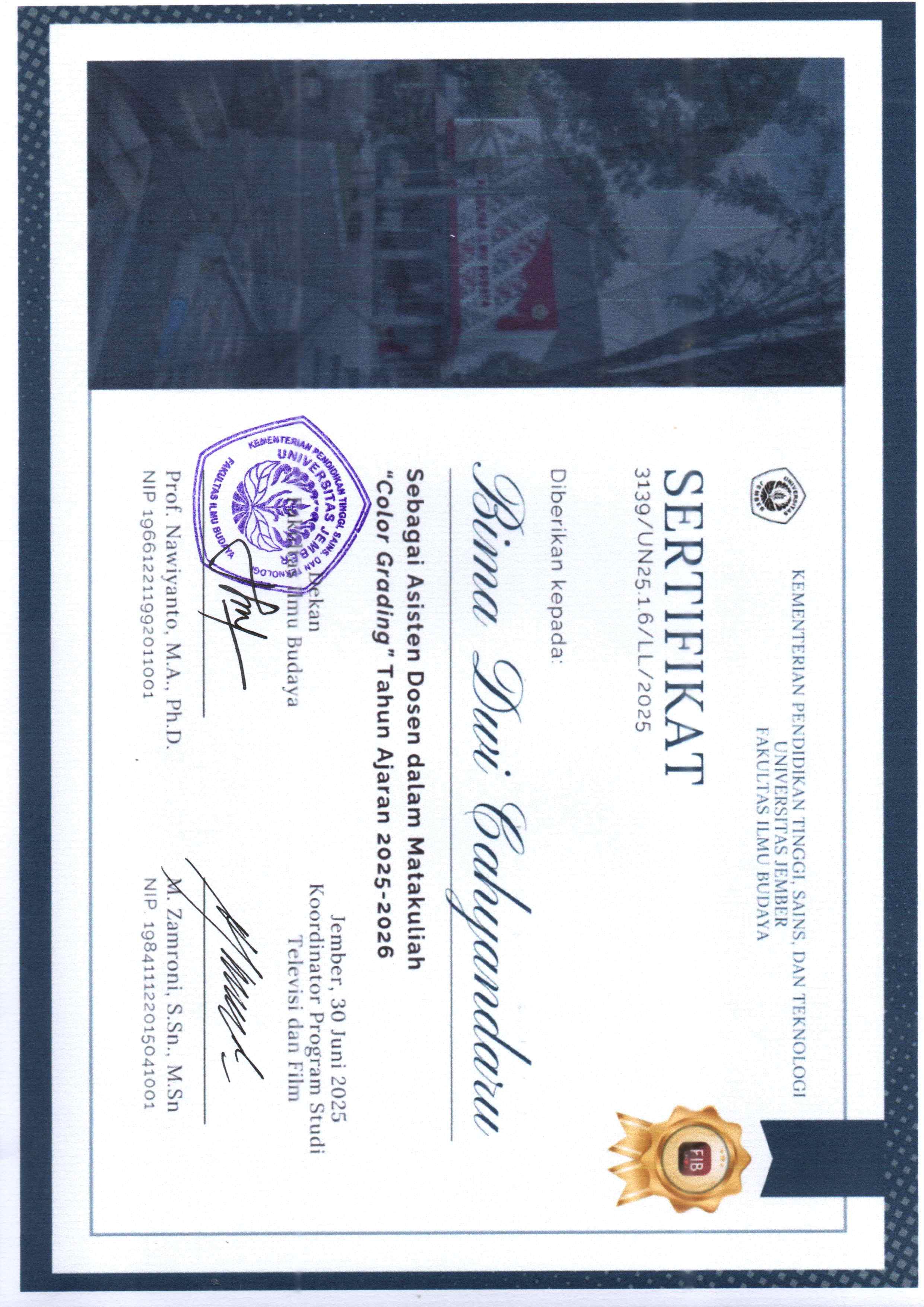 Certificate 05